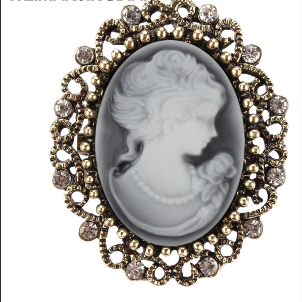 🆕 Cameo Brooch